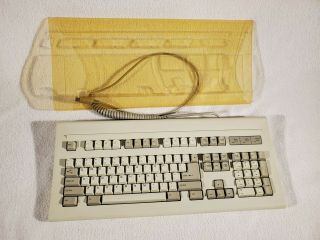 Vtg Chicony Kb - 5161 Mechanical Keyboard Clicky Pine White Alps Switches Xt & At
