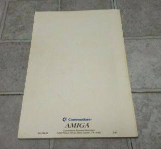 Introducing to the Commodore Amiga 3000T Computer Guide Book 2