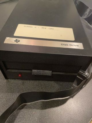 Texas Instruments Ti - 99 4a Ti99 Vintage Computer External Disk Drive For Repair