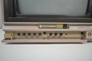 Commodore 1702 Color Computer Video TV Monitor retro gaming 3