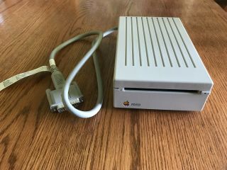 Apple Superdrive External Floppy 1.  4mb Fdhd Disk Drive G7287