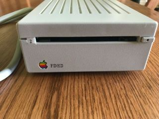 Apple SuperDrive External Floppy 1.  4MB FDHD Disk Drive G7287 2