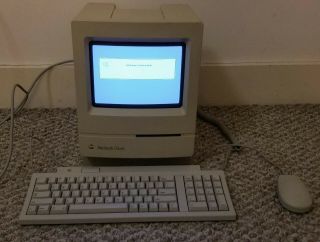Apple Macintosh Classic With Keyboard/mouse - Boots - Hdd Issues -