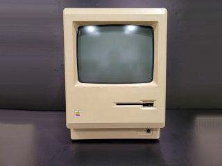 Apple Macintosh 128k M0001 Computer (1984) Vintage Low Serial Number