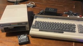 Commodore 64 Computer,  Commodore 1541 Floppy Disk Dr. ,  Marjac Lbow,  Fast Load…