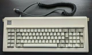 Vintage Ibm Model F Pc - Xt Buckling Spring Keyboard - Cleaned And