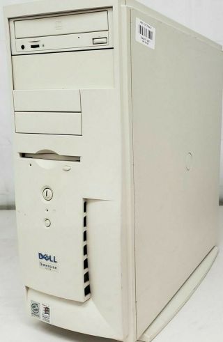 Dell Xps Dimension R400 Windows 98 / Dos Computer P2 400 2 Isa Slots