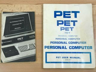 Commodore Pet 2001 - 8 Computer User Manuals