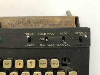 1974 Univac 1701 Keypunch Keyboard 2