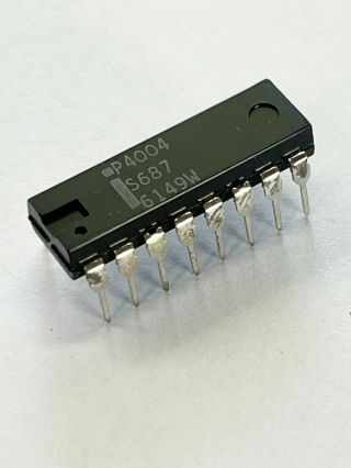 Intel 4004 - The First Microprocessor (nos,  P4004,  1980,  8040,  Philippines,