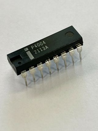 Intel 4004 - The First Microprocessor - Nos,  P4004,  1976,  Philippines,