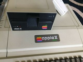 Vintage Apple II Plus 48K Computer For - - Parts 2