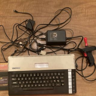 Vintage Atari 800xl Computer Gaming System Keyboard With Power Supply
