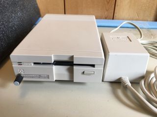 Commodore 1581 Floppy Disk Drive Vtg With Power Supply Computer Accessories