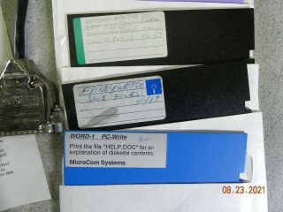 IBM PCJR Model 4860 W/ Software,  Keyboard,  Hard Case,  Powers On Vintage 1983 6