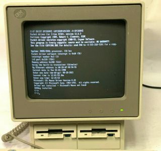 Vintage Ibm Personal System/2 Ps/2 Computer Model 25 Type 8525 -
