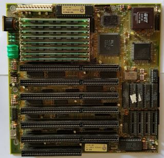 386 Amd Dx - 40 Motherboard Combo 8mb