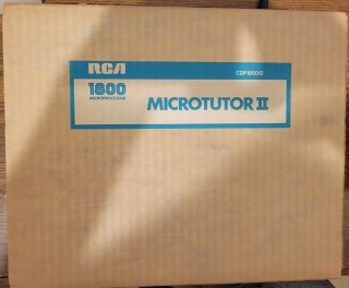 Rca Cosmac Microtutor 2 Teaching Tool For The 1802 Microprocessor