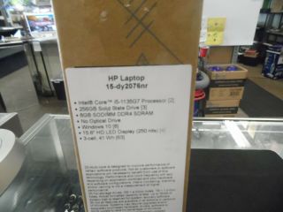Hp 15 - Dy2076nr 15.  6 " Laptop Core I5 - 1135g7 8gb Ddr4 256gb Ssd Windows 10
