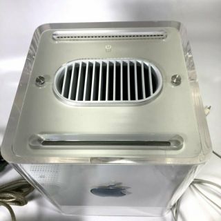 Apple Power MAC G4 Cube 450 MHz M7886 w/ Power Supply,  Speakers,  Mouse 4