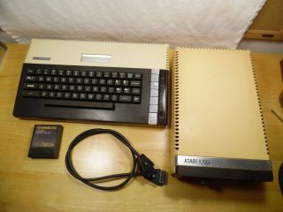 Vintage Atari 800xl Computer System 1050 Disk Wp Cartridge No Ps Cord