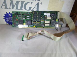 Pc At 80286 286 Emulator Card For Commodore Amiga 2000 Bridgeboard W/ Cable