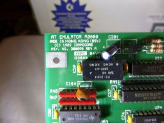 PC AT 80286 286 Emulator Card for Commodore Amiga 2000 Bridgeboard w/ Cable 2