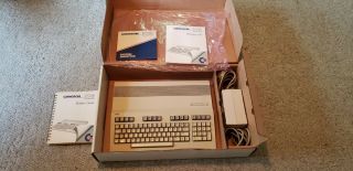 Commodore 128 Personal Computer - W Power Supply,  Box C128