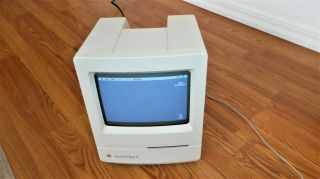 Vintage Apple Macintosh Classic Ii With 4mb Ram 40mb Hd M4150 Good