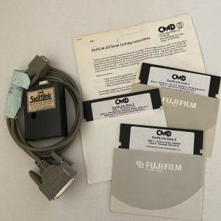 Cmd Swiftlink Rs - 232 Serial Cartridge For The Commodore 8 - Bit Computers