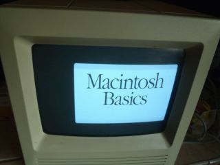 Vintage Apple Macintosh SE/30 w mac case Computer 1980 ' s - Powers up - 4