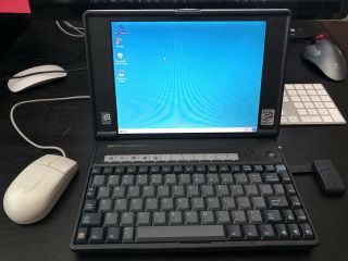 HP OmniBook 800CT 166 80MB 2GB SSD Floppy CDROM Best Config Maxed Out, 2