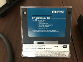 HP OmniBook 800CT 166 80MB 2GB SSD Floppy CDROM Best Config Maxed Out, 5