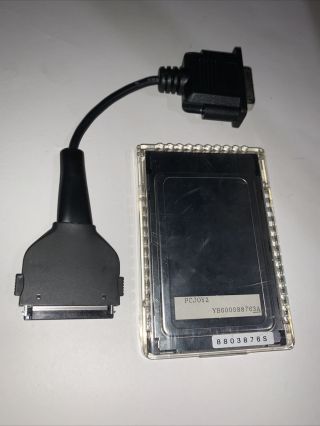 PC Joy 2 PC Card PCMCIA Game Port Adapter For Notebook Computers PCJOY2 DOS WIN 3