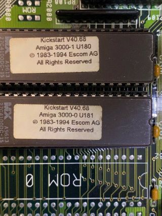 Amiga 3000 Desktop Computer with 68030 25MHz CPU - 18MB Memory Installed 6