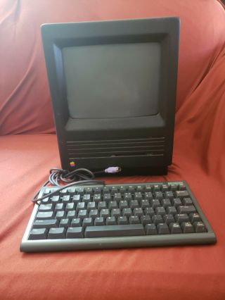 Vintage Apple Macintosh Se M5011 With Btc 5100c Keyboard Black 4 Parts Htf
