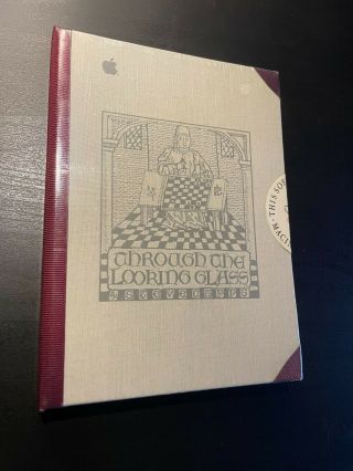 Rare Apple Macintosh 128k & Lisa Game Alice Through The Looking Glass