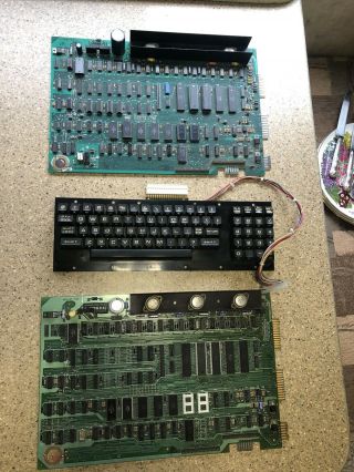 Commodore Pet / Cbm 4032,  8032 Pcb And 4032 Keyboard For Restoration Project.
