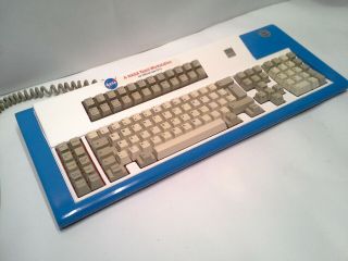Vintage Ibm Model F 122 Key Keyboard From A Nasa Workstation Id No.  H2203