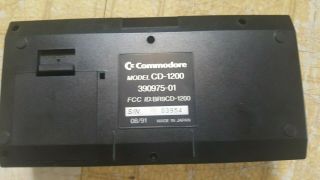 EXTREMELY RARE Commodore CDTV Trackball Controller CD - 1200 - NM 2