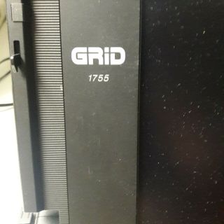 PRICE DROP $129.  99 GRiD Systems GRiDCase Model 1755 Vintage Laptop,  adapter 2