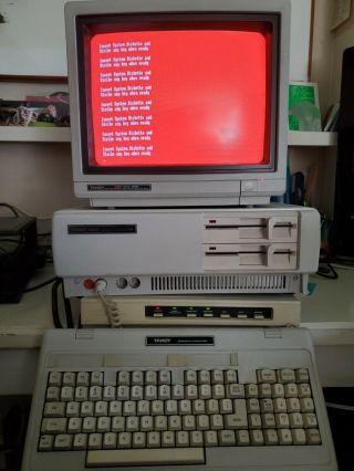 Pc Only.  Tandy 1000 Sx Vintage Personal Computer