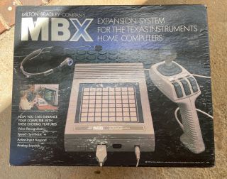Milton Bradley Mbx Expansion System Texas Instrument Computer 1983.  Rare