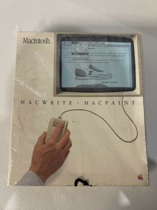 1984 Apple Macintosh 128K 1st MAC Model M0001,  MAJOR Mouse RARE 4