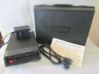 Indus Gt 5.  25 " Floppy Disc Drive For Atari Inc.  Power Supply,  Cable,  Carry Case