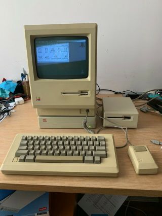 For Repair Apple Macintosh 512k With Keyboard,  Mouse,  External Drives,  Disks,