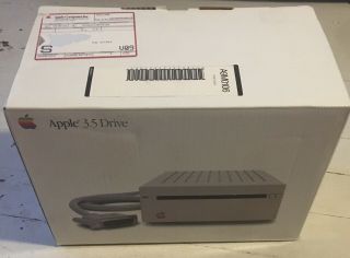 Rare Apple 3.  5 " External 800k Disk Drive Model A9m0106 P/n 825 - 1304 - A