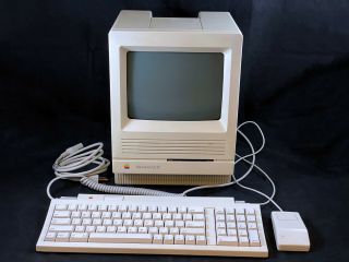 Apple Macintosh Se/30 M5119 W/ Keyboard,  Mouse W/ Sd Scsi - Recapped &