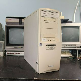Gateway 2000 Windows 98 95 Gaming Computer Pentium Mmx 166 Ati Mach64 24x Cdrom