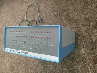 Altair 8800 microcomputer designed in 1974 by MITS 2